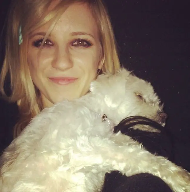 Alexis with her Pet