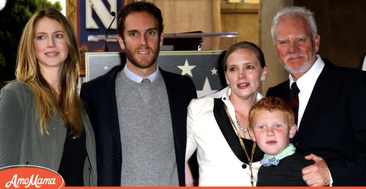 Lilly McDowell with brother and Parents