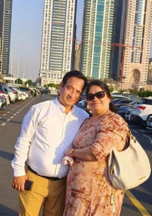 Raj Father's and Mother In Dubai