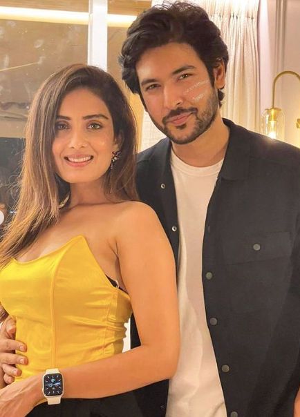 Sonali Kukreja with Boyfriend Shivin