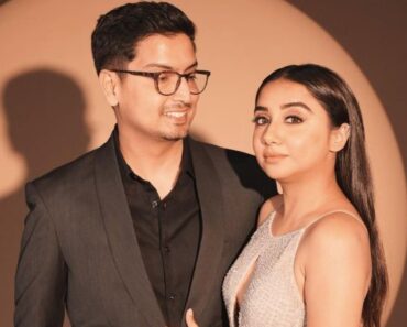 Vrishank Khanal with Prajakta Koli