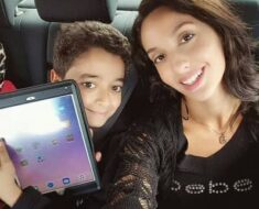 Omar Fatehi with Sister Nora Fatehi