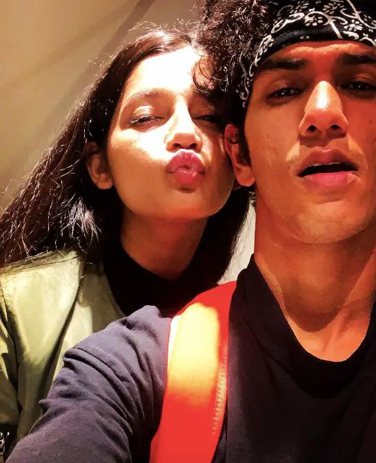 Shehzan with Girlfriend