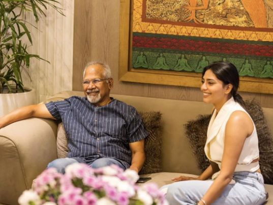 Aishwarya with Mani Ratnam