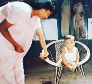 Ramya Childhood Photo