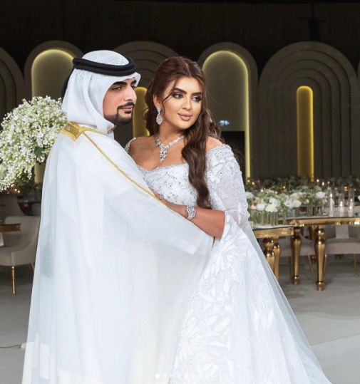 Sheikha Mahra with Husband Mana Al Maktoum