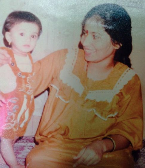 Shivani Surve childhood photo