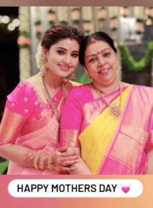 Sneha with Mother