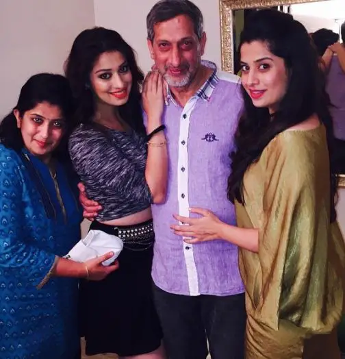 Lakshmi Rai with Family