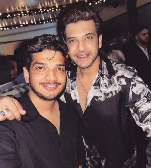 Munawar with Karan Kundra