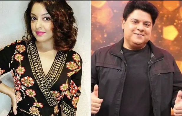 Tanushree Dutta with Sajid Khan