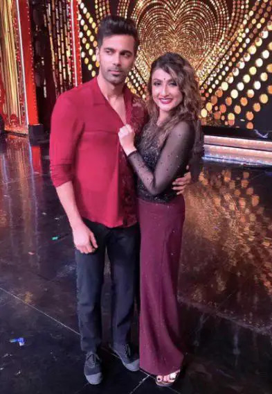 Urvashi with Anuj Sachdeva